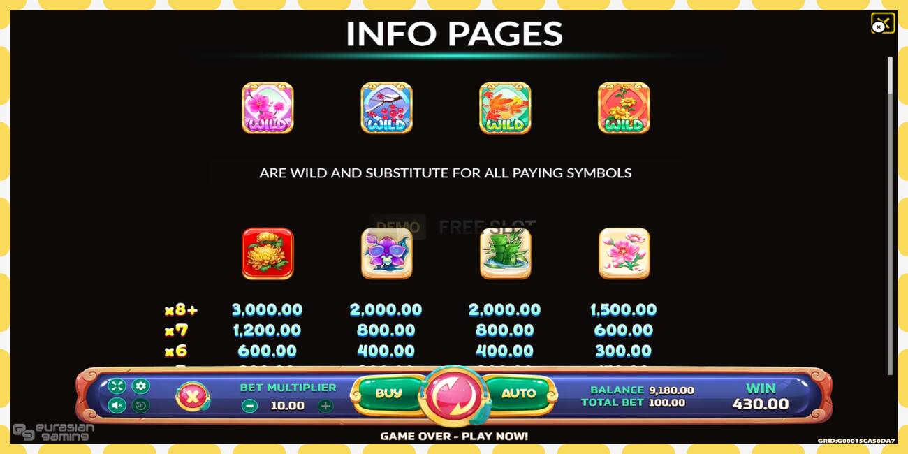 Demo slot Mahjong Reactor free and without registration, picture - 1