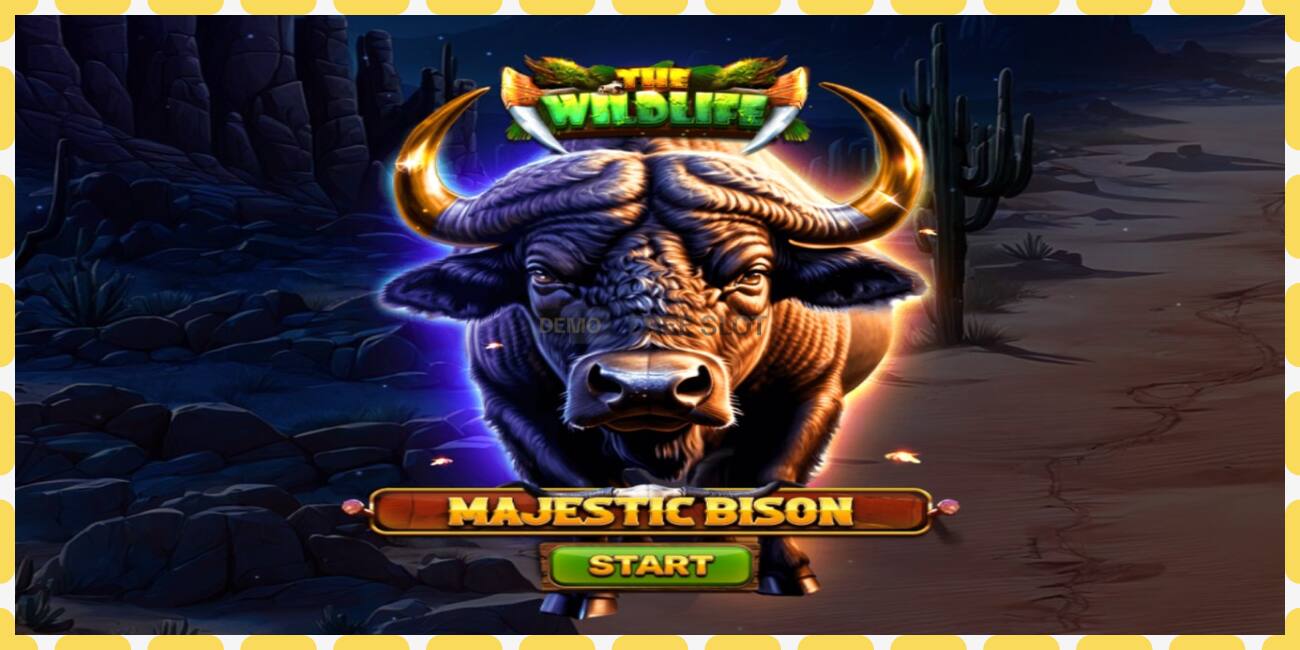 Demo slot Majestic Bison free and without registration, picture - 1