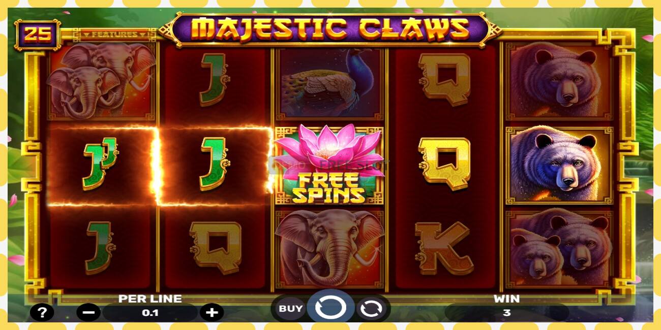 Demo slot Majestic Claws free and without registration, picture - 1