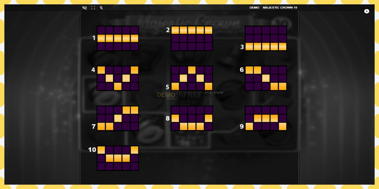 Slot demo Majestic Crown 10 gratuit și fără înregistrare, imagine - 1