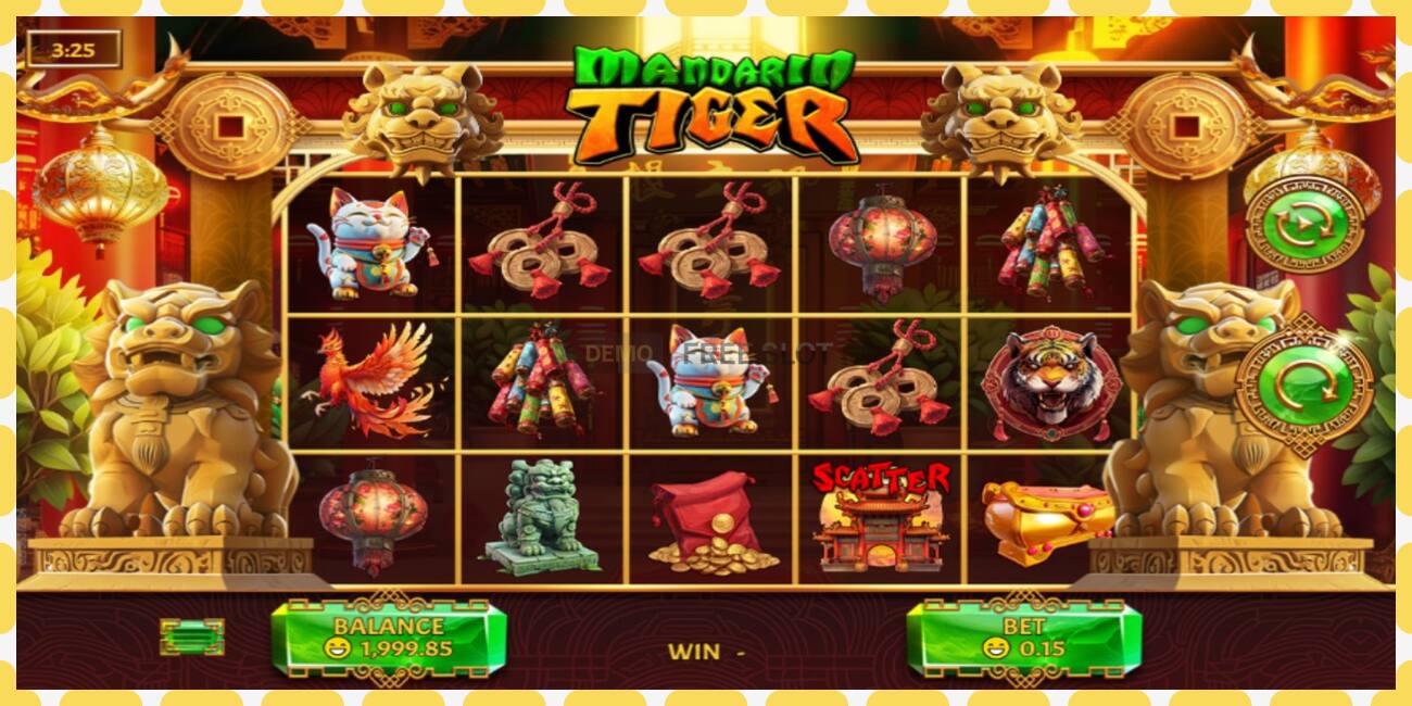 Demo slot Mandarin Tiger free and without registration, picture - 1