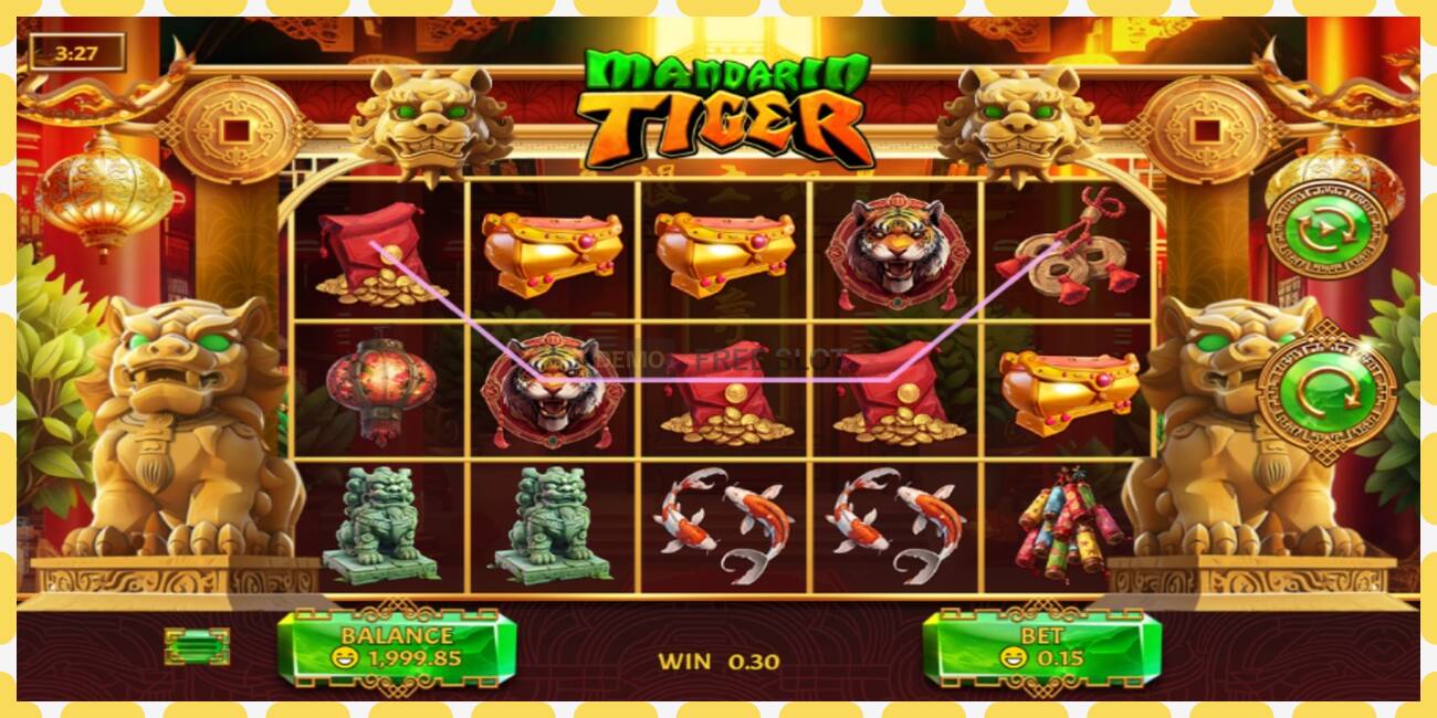 Demo slot Mandarin Tiger free and without registration, picture - 1