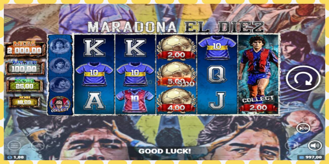 Slot demo Maradona El Diez gratuit și fără înregistrare, imagine - 1