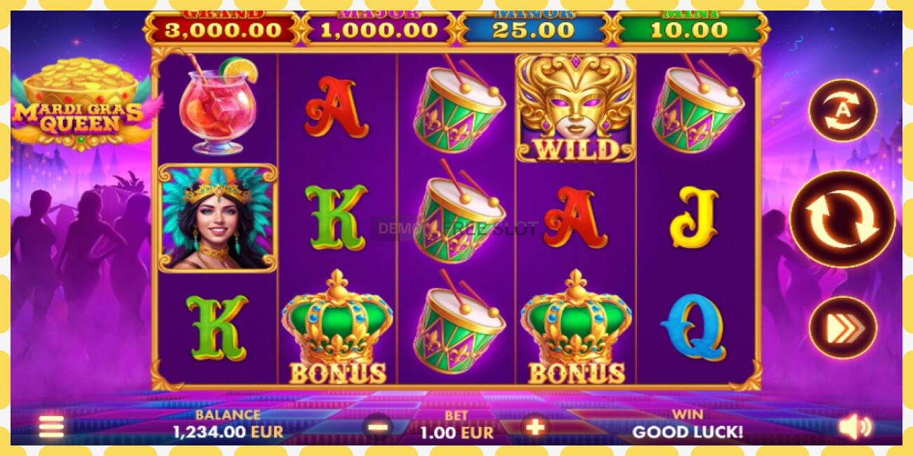 Demo slot Mardi Gras Queen free and without registration, picture - 1