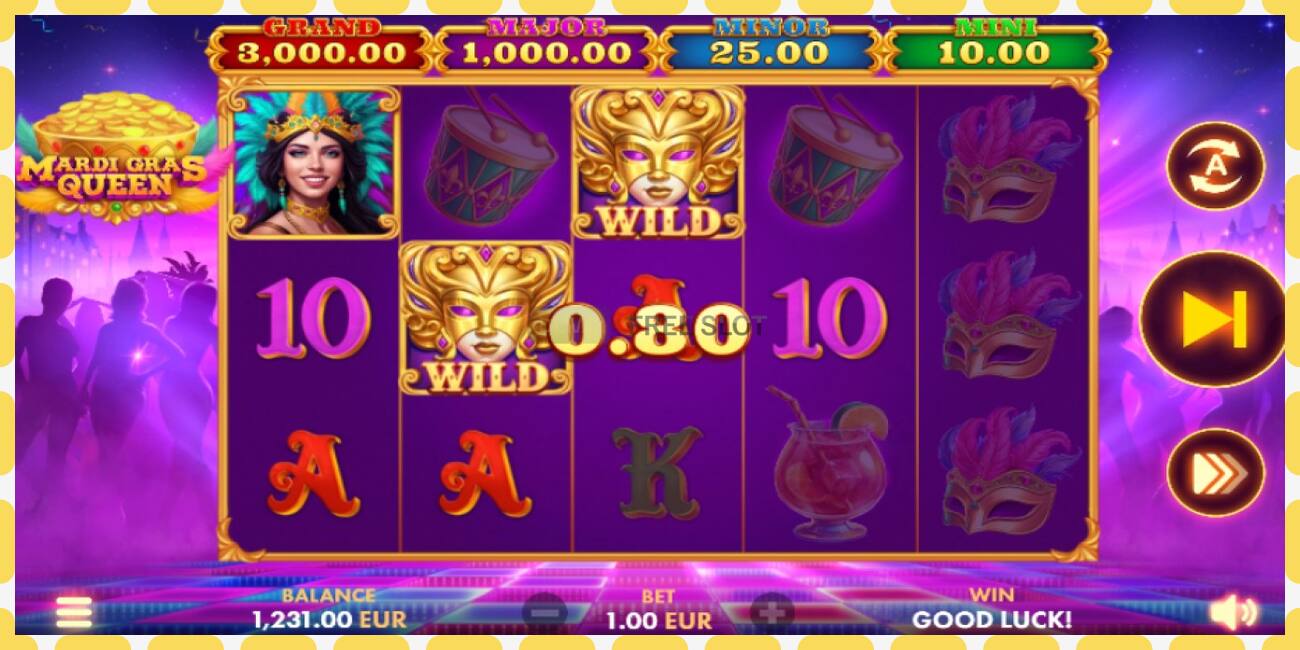 Demo slot Mardi Gras Queen free and without registration, picture - 1