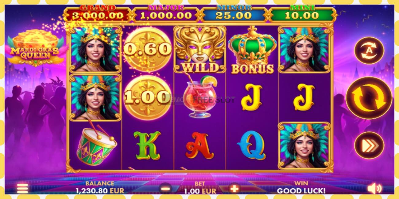 Demo slot Mardi Gras Queen free and without registration, picture - 1