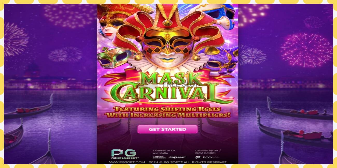 Demo slot Mask Carnival free and without registration, picture - 1