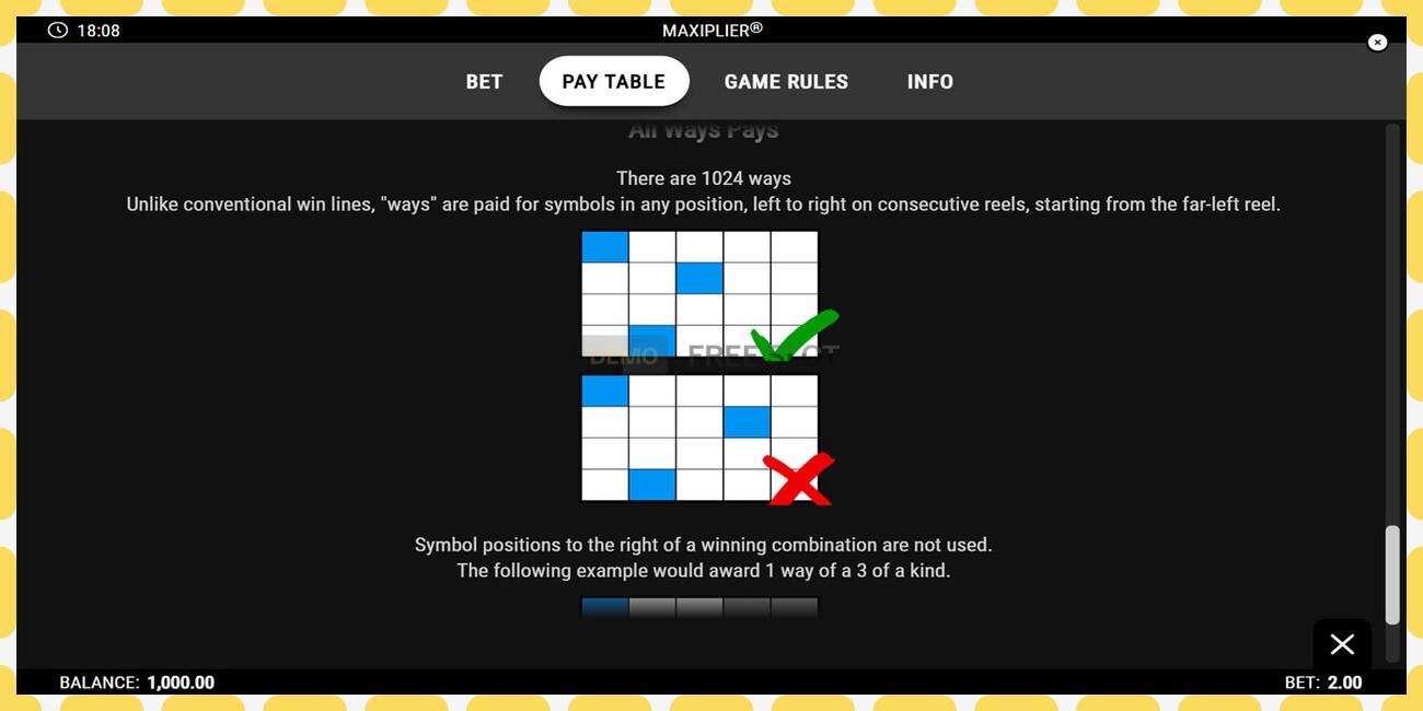 Slot dimostrativo Maxiplier gratuito e senza registrazione, immagine - 1