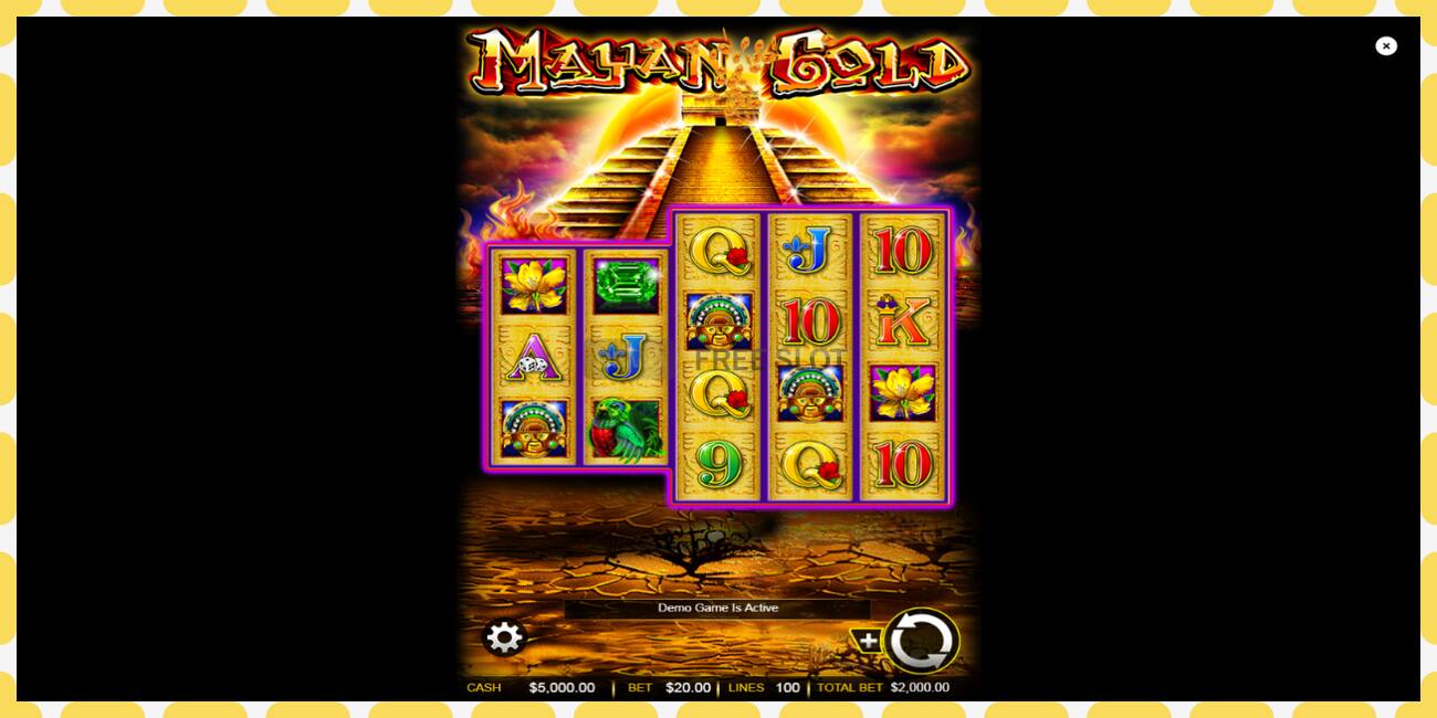 Demo slot Mayan Gold free and without registration, picture - 1