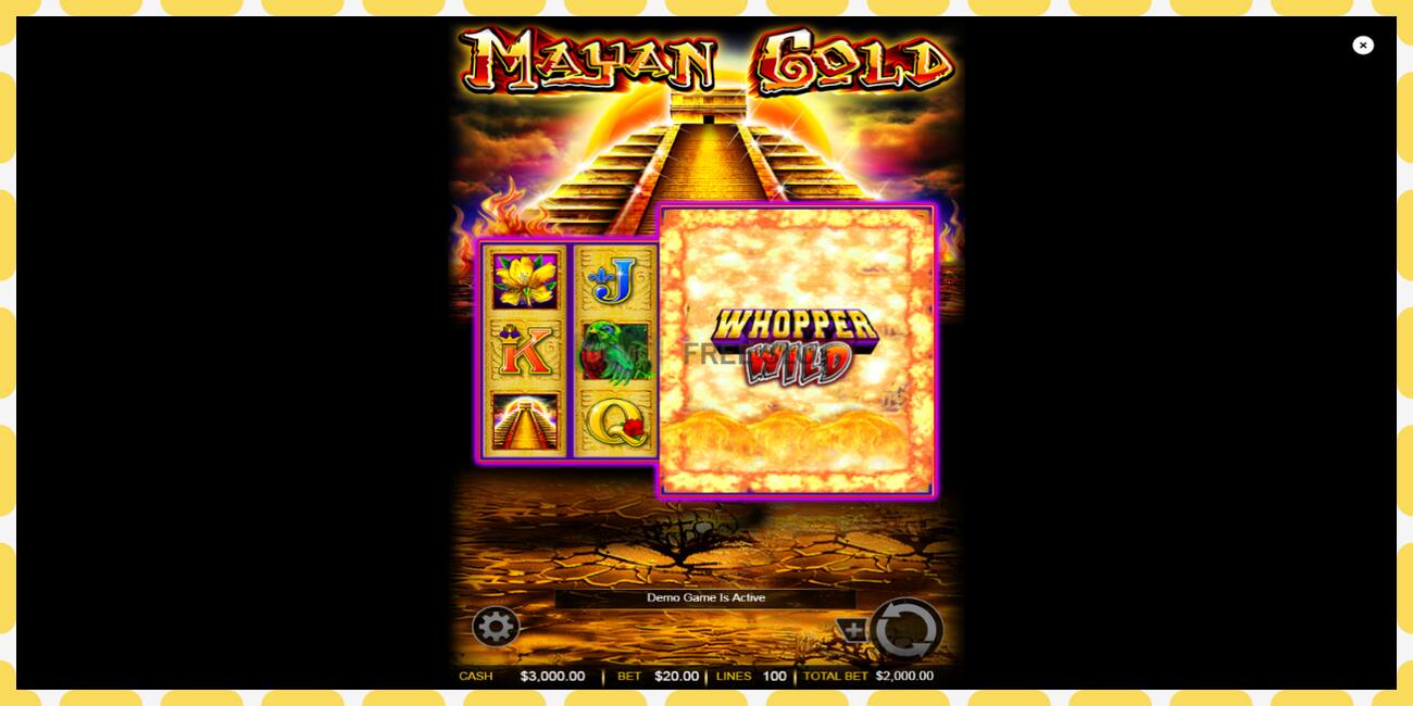 Demo slot Mayan Gold free and without registration, picture - 1