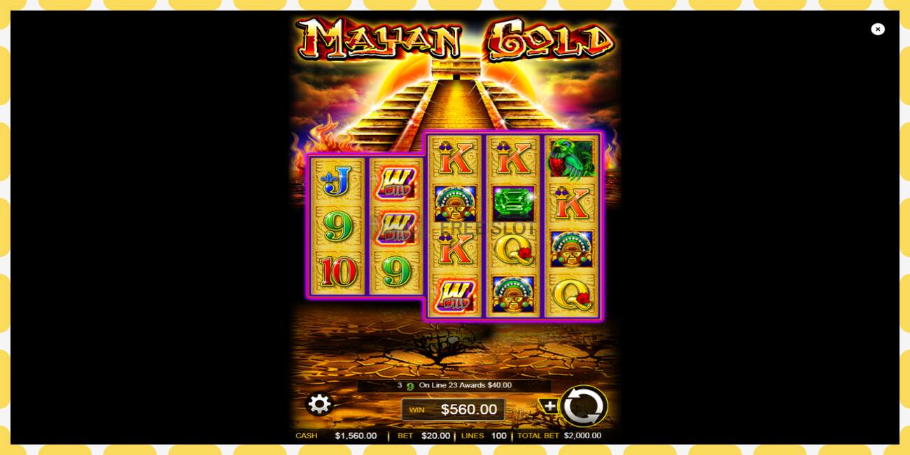 Demo slot Mayan Gold free and without registration, picture - 1