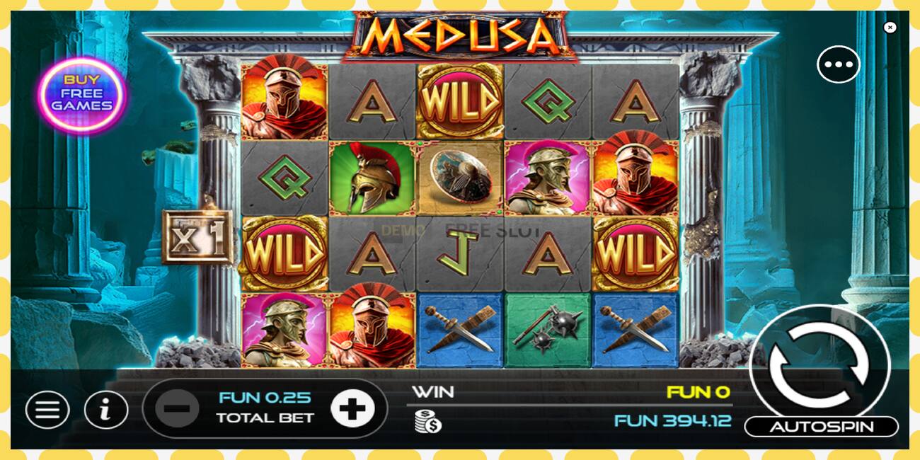 Demo slot Medusa free and without registration, picture - 1