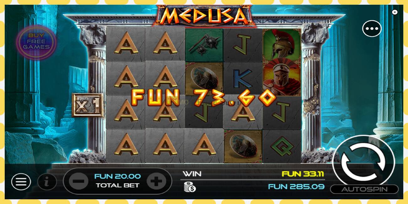 Demo slot Medusa free and without registration, picture - 1