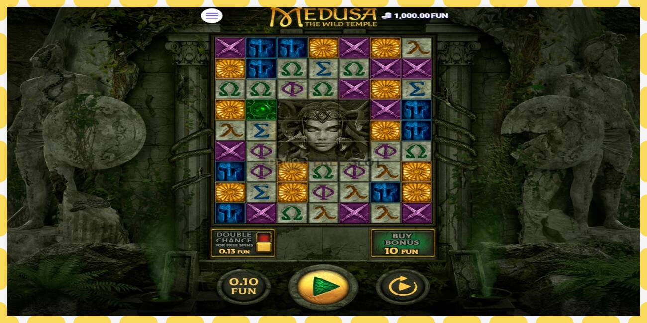 Demo slot Medusa The Wild Temple free and without registration, picture - 1