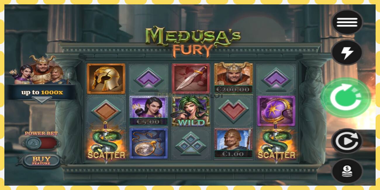 Demo slot Medusas Fury free and without registration, picture - 1