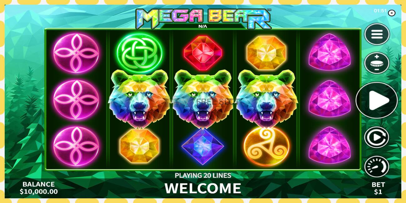 Slot de demonstração Mega Bear grátis e sem registro, foto - 1