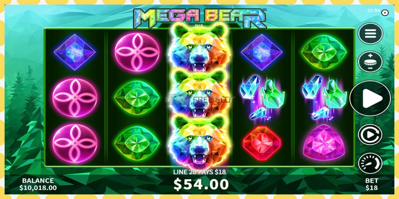 Slot de demonstração Mega Bear grátis e sem registro, foto - 1