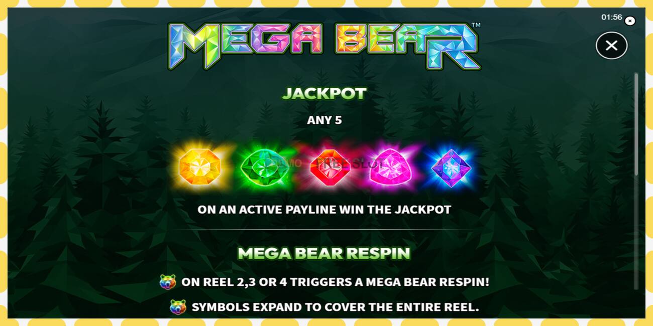 Slot de demonstração Mega Bear grátis e sem registro, foto - 1