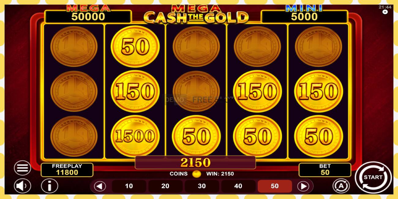 Demo slot Mega Cash The Gold free and without registration, picture - 1