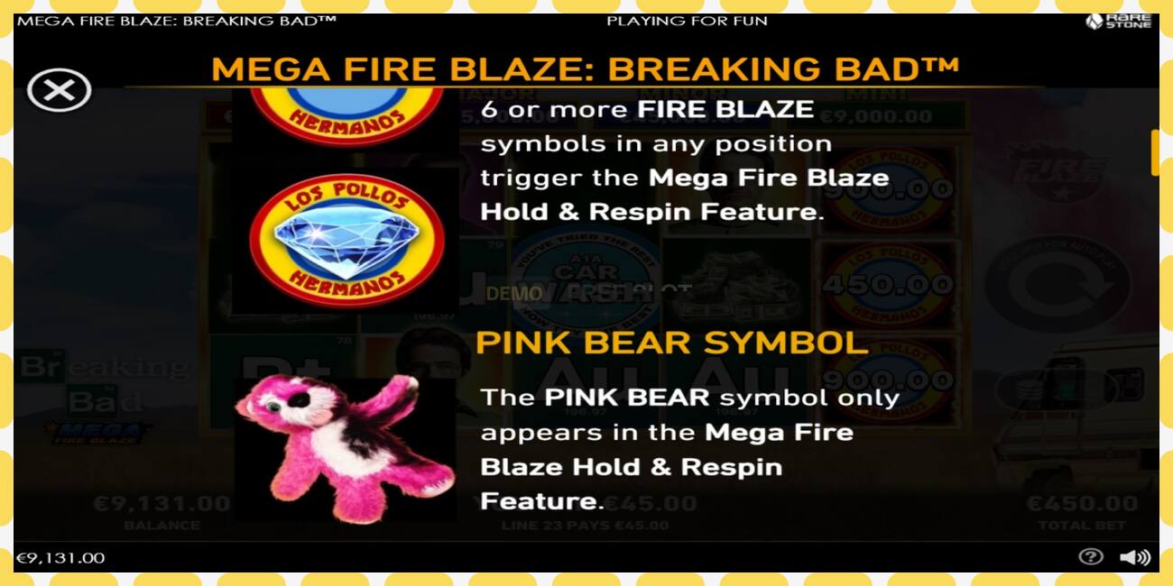 Slot demo Mega Fire Blaze: Breaking Bad percuma dan tanpa pendaftaran, gambar - 1