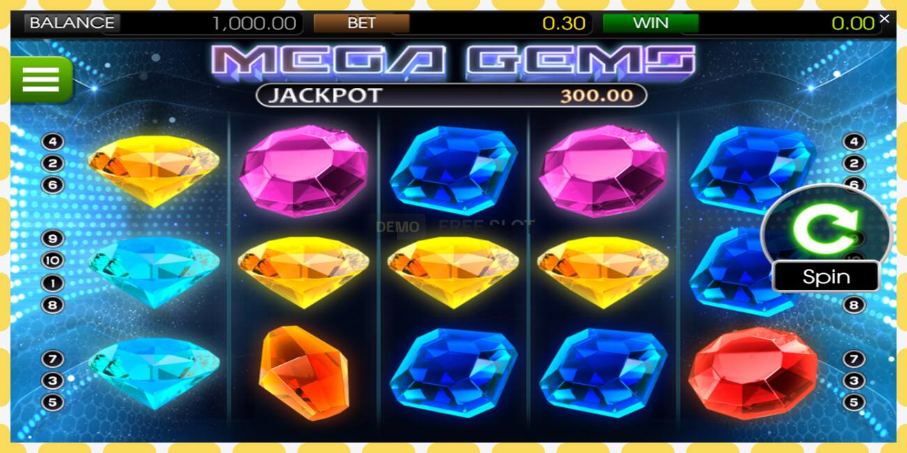 Demo slot Mega Gems free and without registration, picture - 1