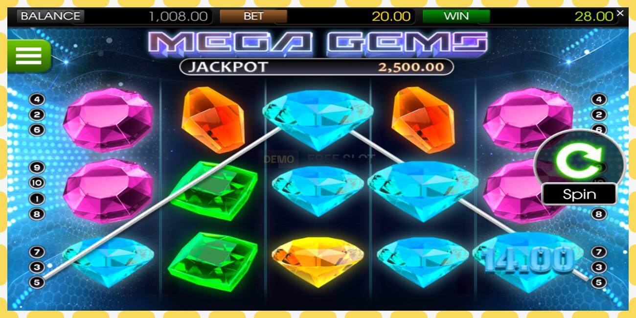 Demo slot Mega Gems free and without registration, picture - 1