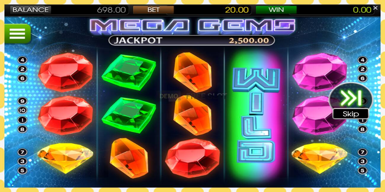 Demo slot Mega Gems free and without registration, picture - 1