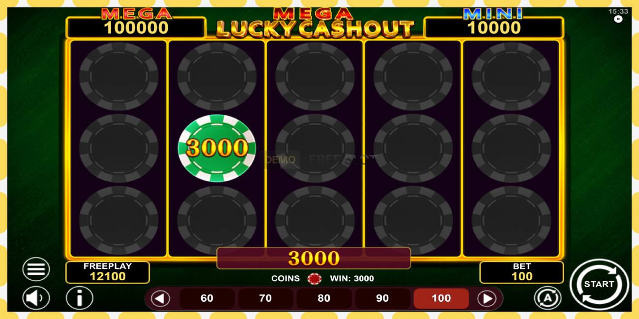 Demo slot Mega Lucky Cashout gratis og uden registrering, billede - 1