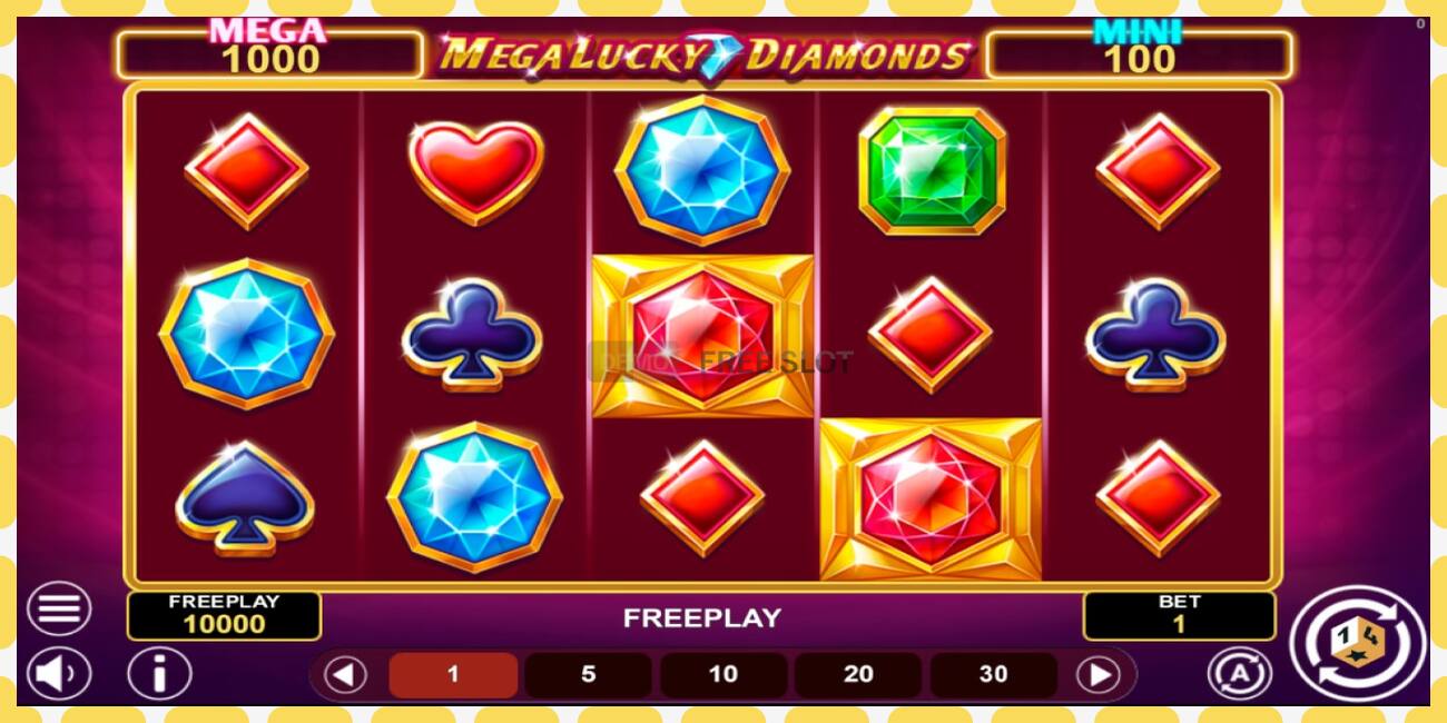 Slot demo Mega Lucky Diamonds Hold & Win gratuit și fără înregistrare, imagine - 1