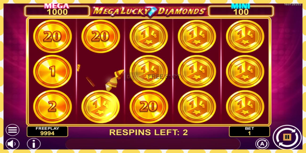 Slot demo Mega Lucky Diamonds Hold & Win gratuit și fără înregistrare, imagine - 1