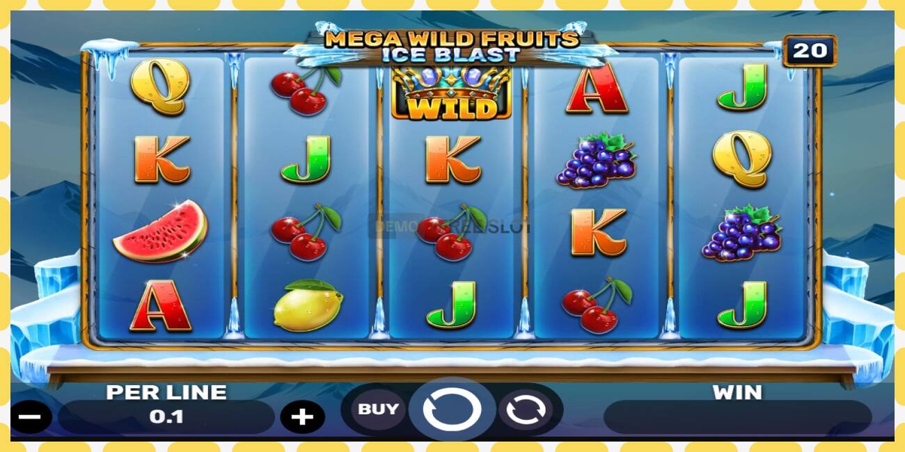 Demo slot Mega Wild Fruits - Ice Blast free and without registration, picture - 1