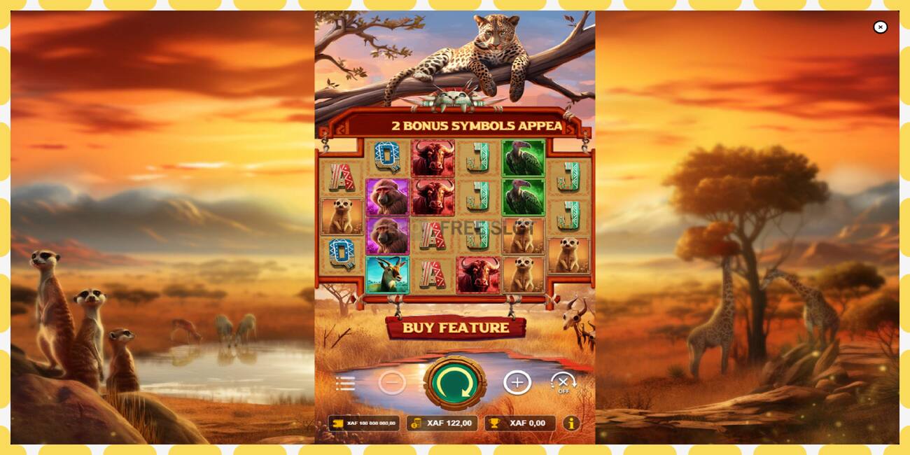 Demo slot Mega Wild Safari free and without registration, picture - 1