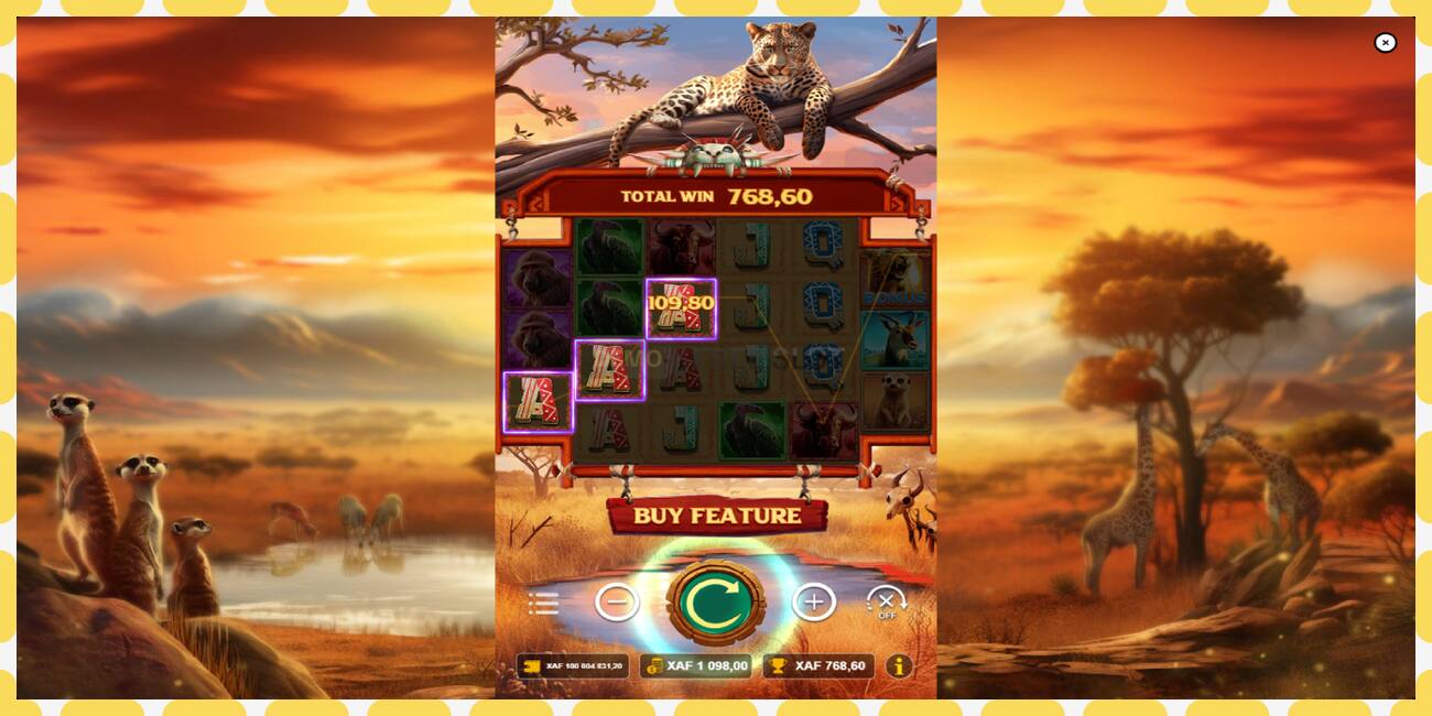 Demo slot Mega Wild Safari free and without registration, picture - 1