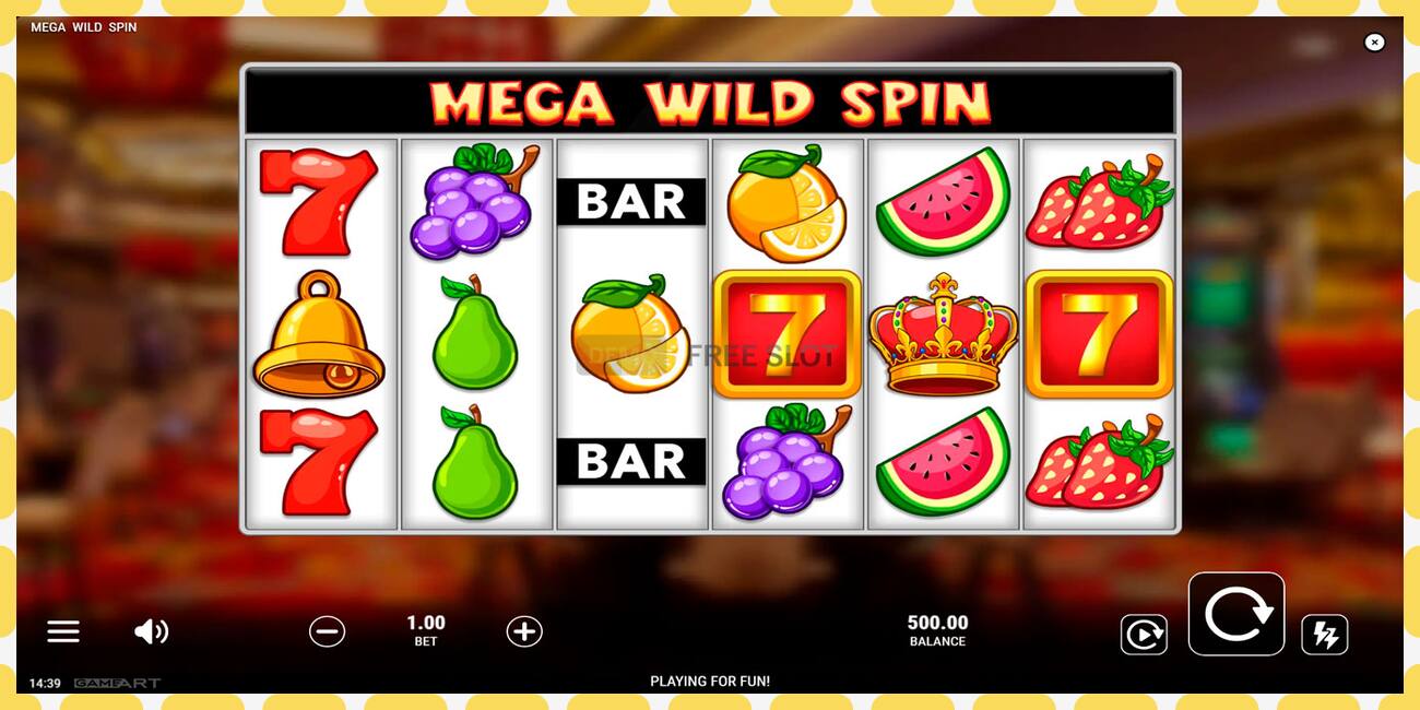 Yanayopangwa demo Mega Wild Spin bure na bila usajili, picha - 1