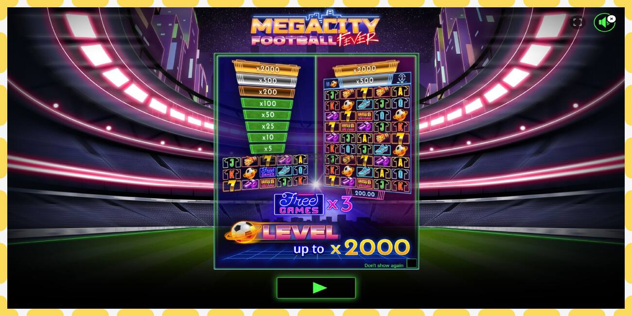 Demo slot Megacity Football Fever free and without registration, picture - 1