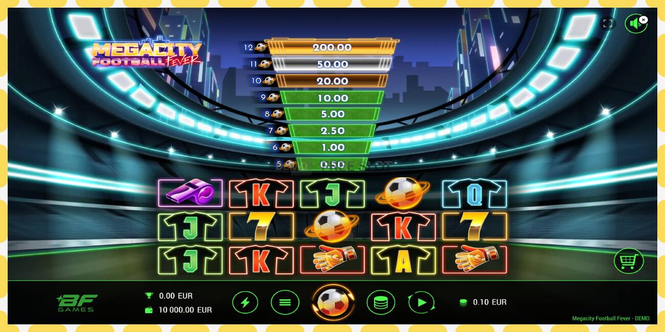 Demo slot Megacity Football Fever free and without registration, picture - 1