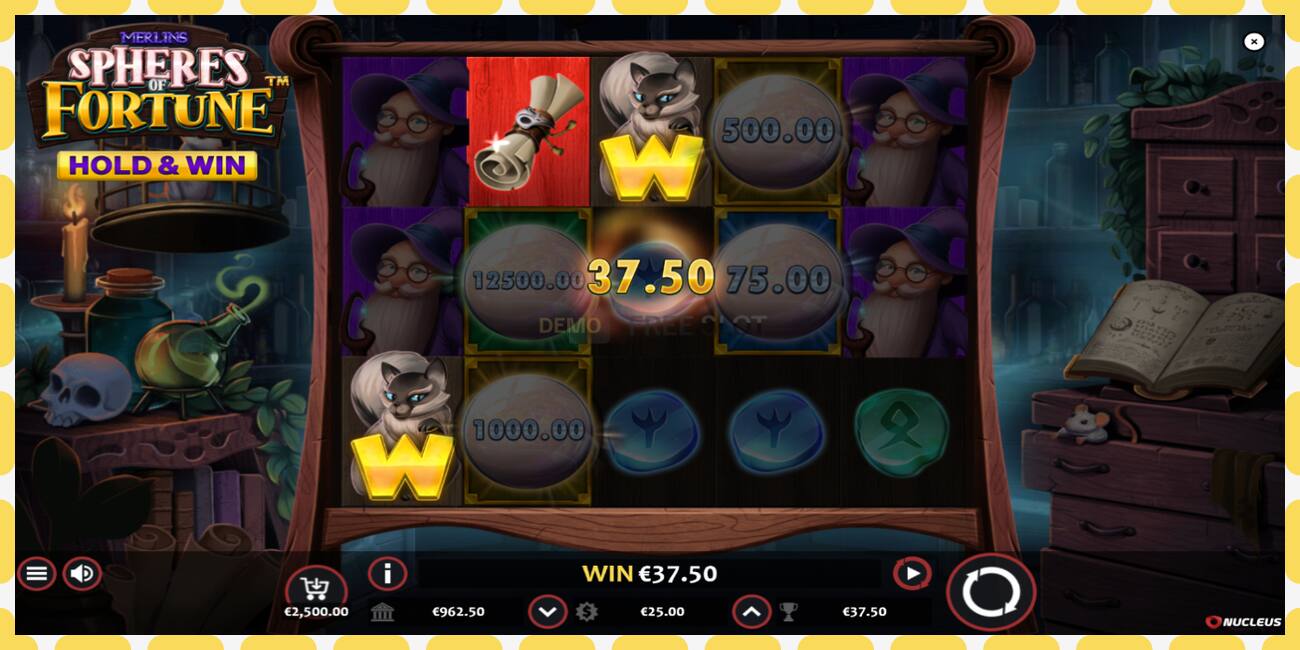 Demo slot Merlins Spheres of Fortune free and without registration, picture - 1