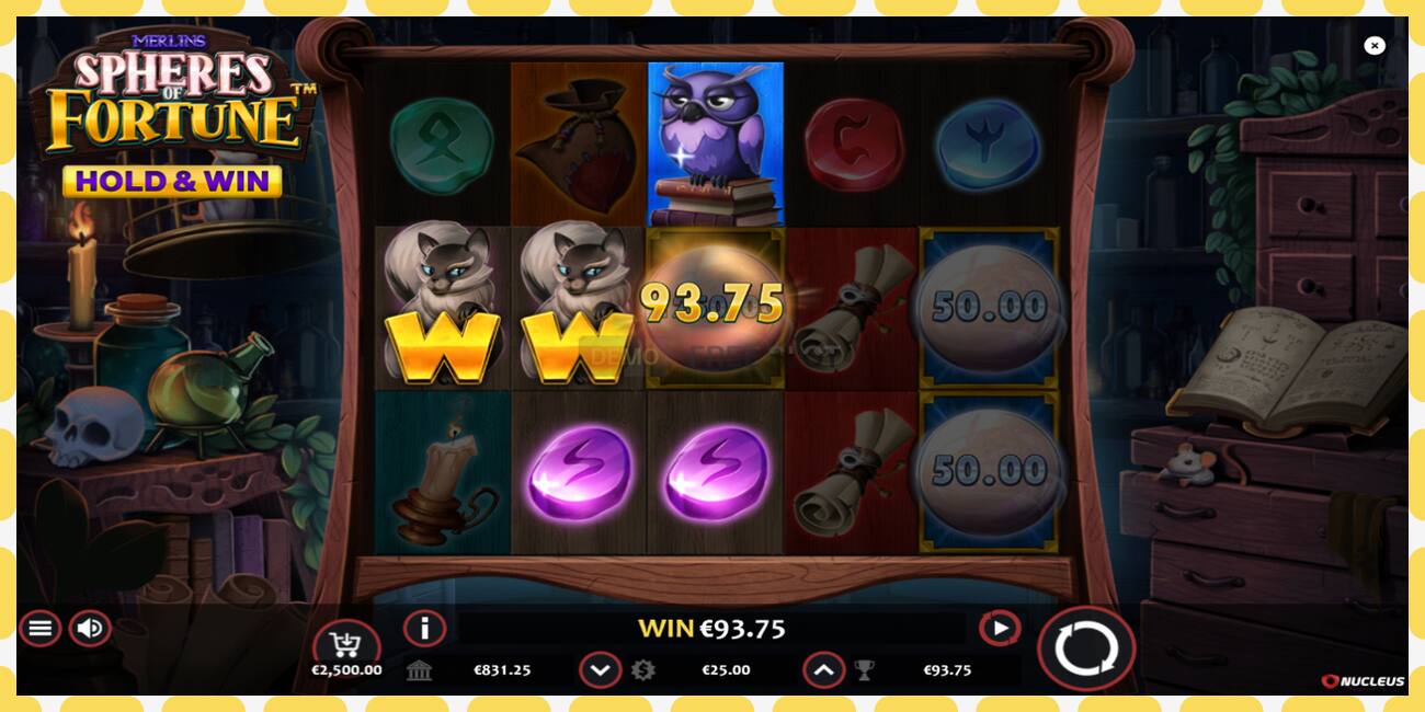 Demo slot Merlins Spheres of Fortune free and without registration, picture - 1