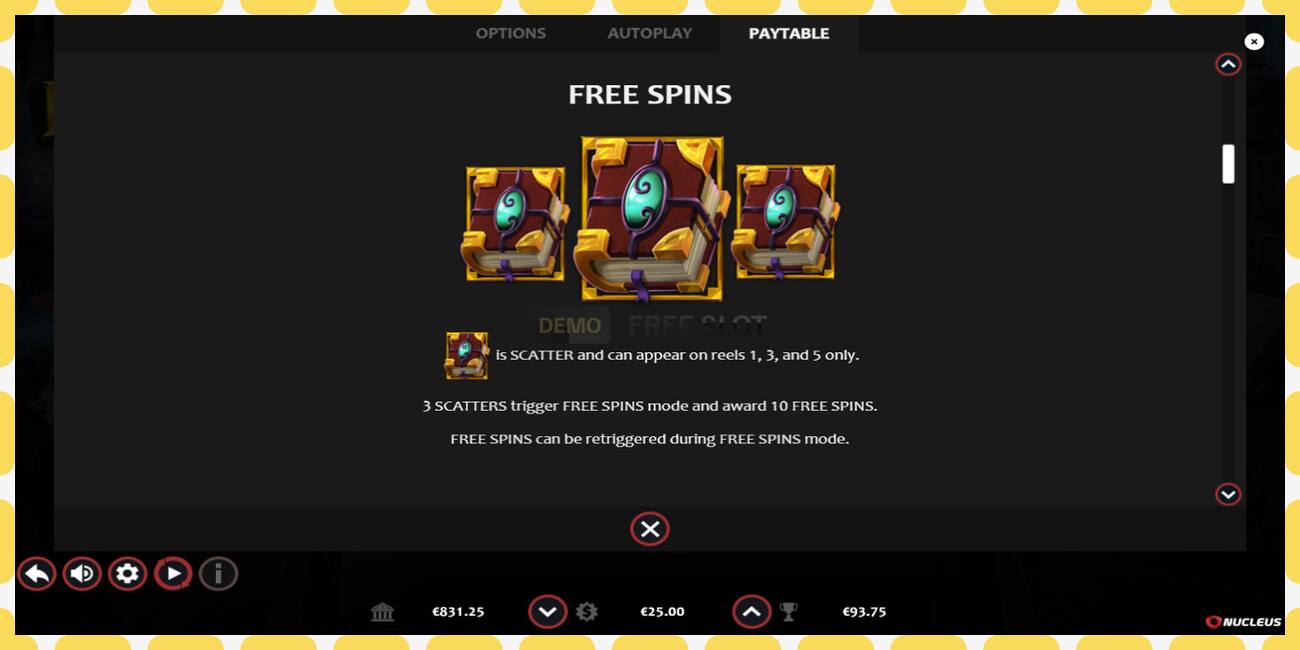 Demo slot Merlins Spheres of Fortune free and without registration, picture - 1