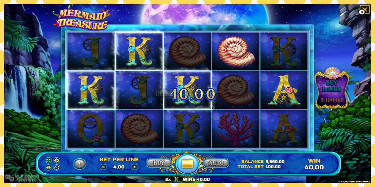 Demo slot Mermaid Treasure free and without registration, picture - 1