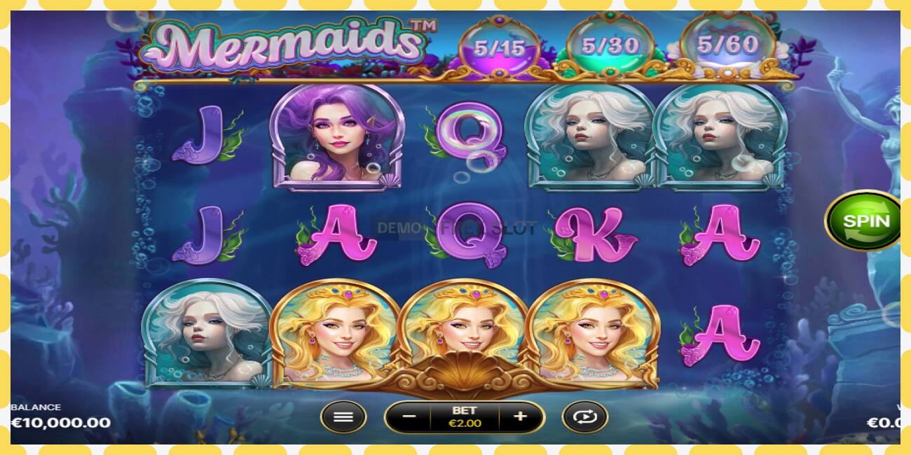 Demo slot Mermaids free and without registration, picture - 1