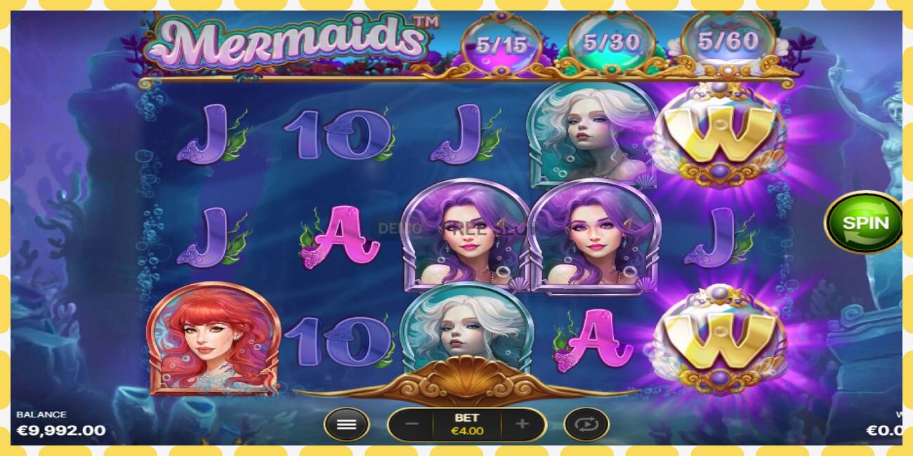 Demo slot Mermaids free and without registration, picture - 1