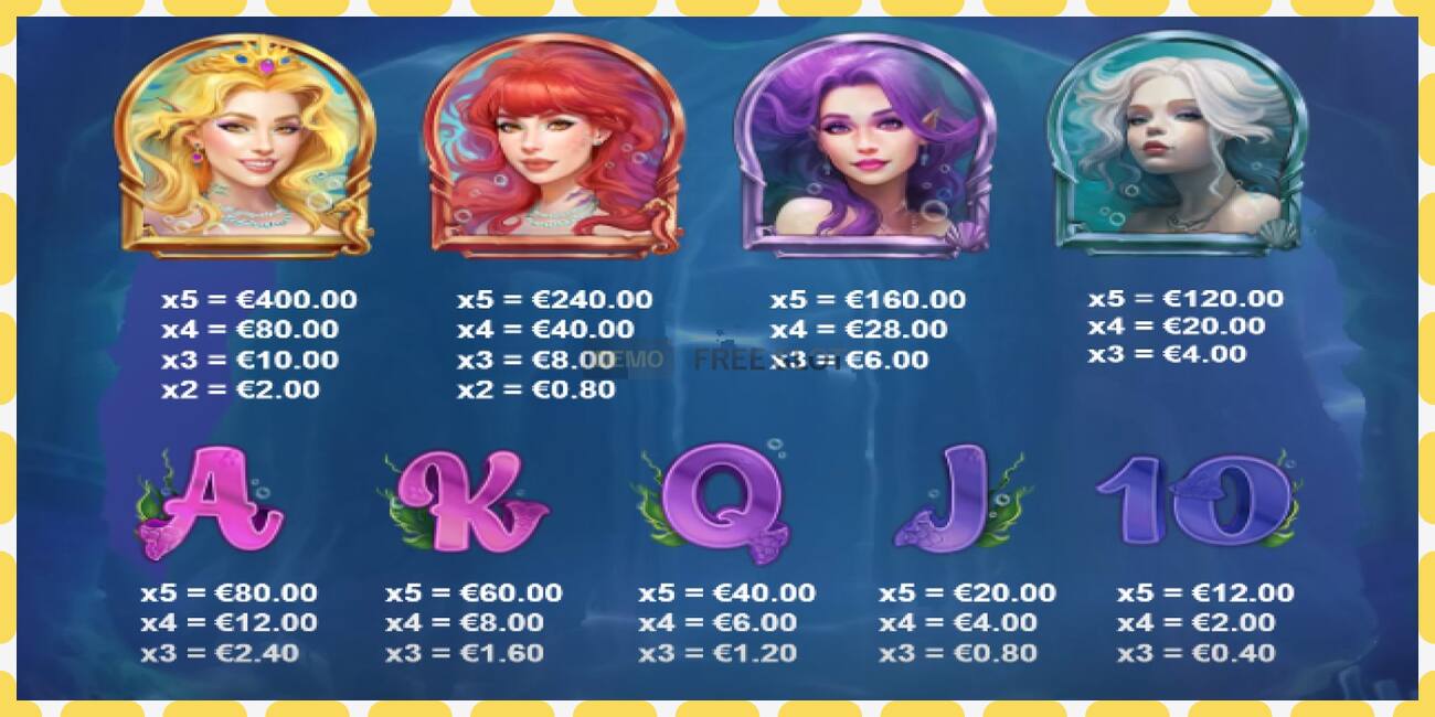 Demo slot Mermaids free and without registration, picture - 1