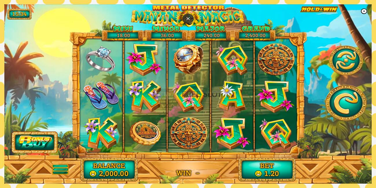 Demo slot Metal Detector: Mayan Magic free and without registration, picture - 1