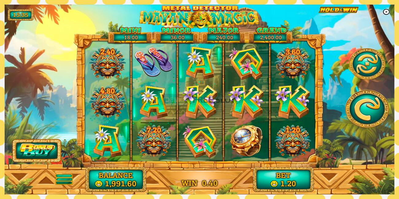 Demo slot Metal Detector: Mayan Magic free and without registration, picture - 1