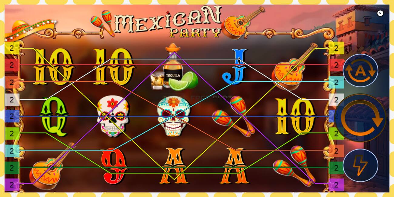 Demo slot Mexican Party free and without registration, picture - 1