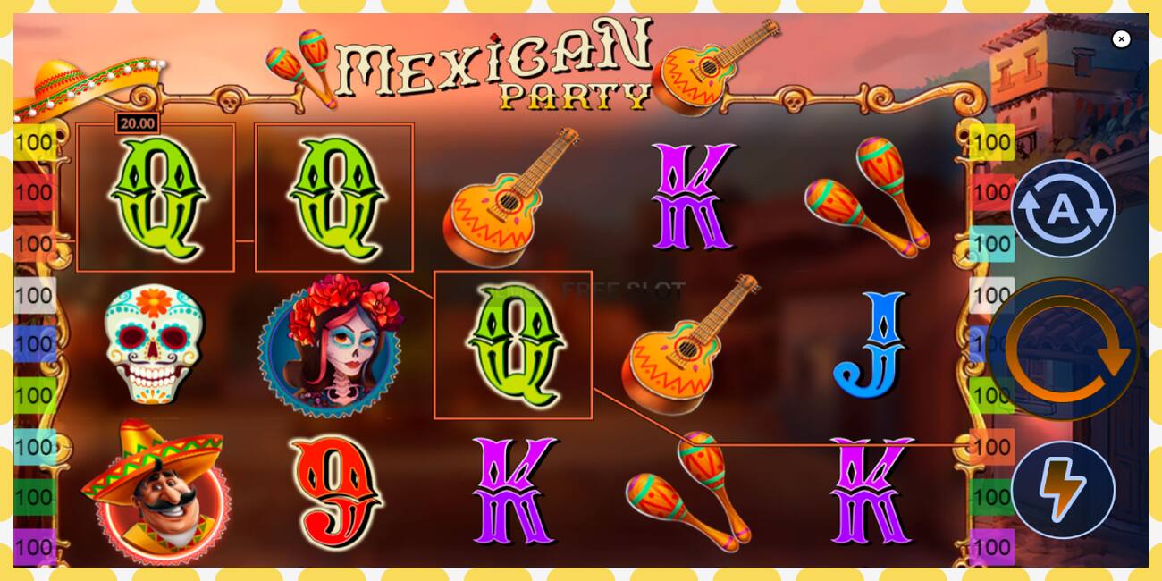 Demo slot Mexican Party free and without registration, picture - 1