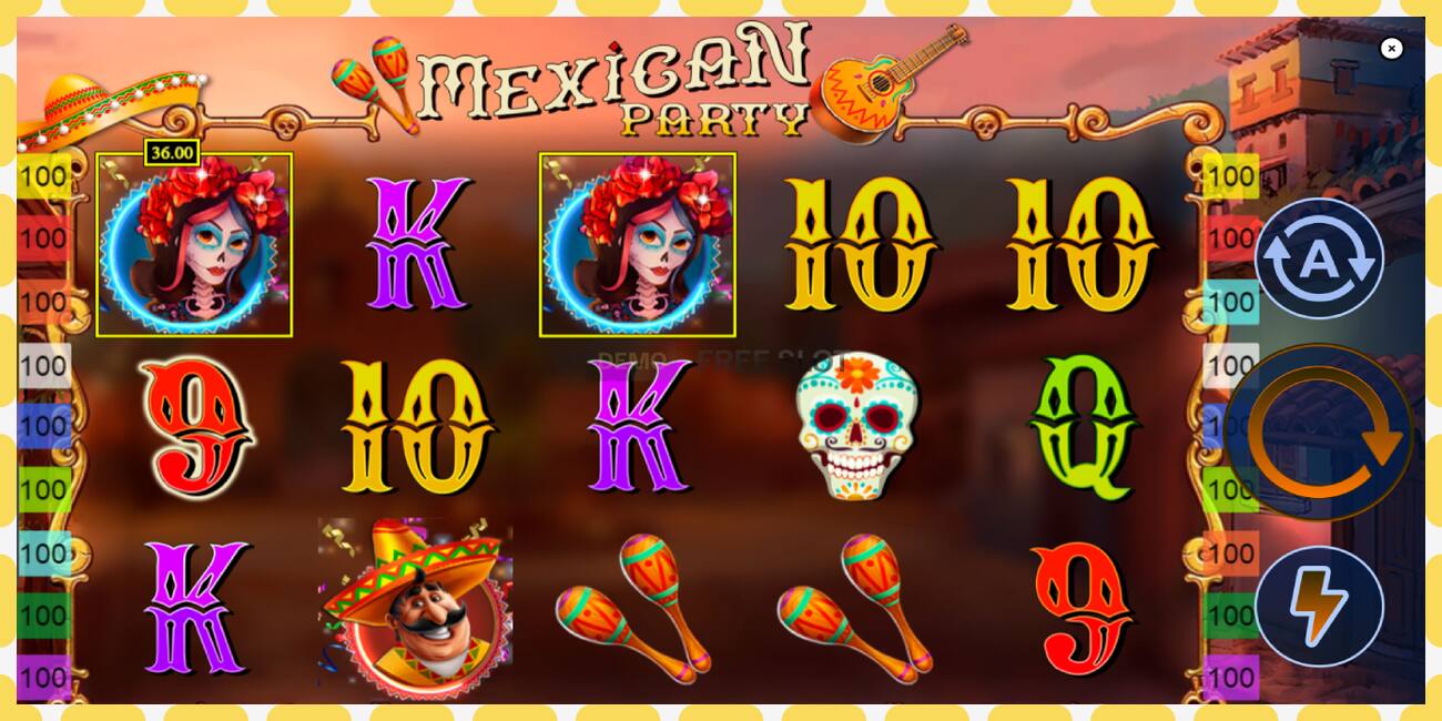 Demo slot Mexican Party free and without registration, picture - 1