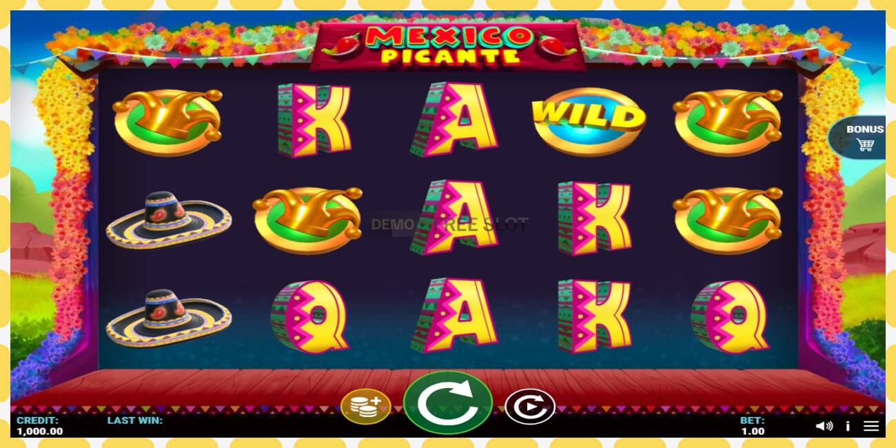 Demo slot Mexico Picante Crazy Wild free and without registration, picture - 1