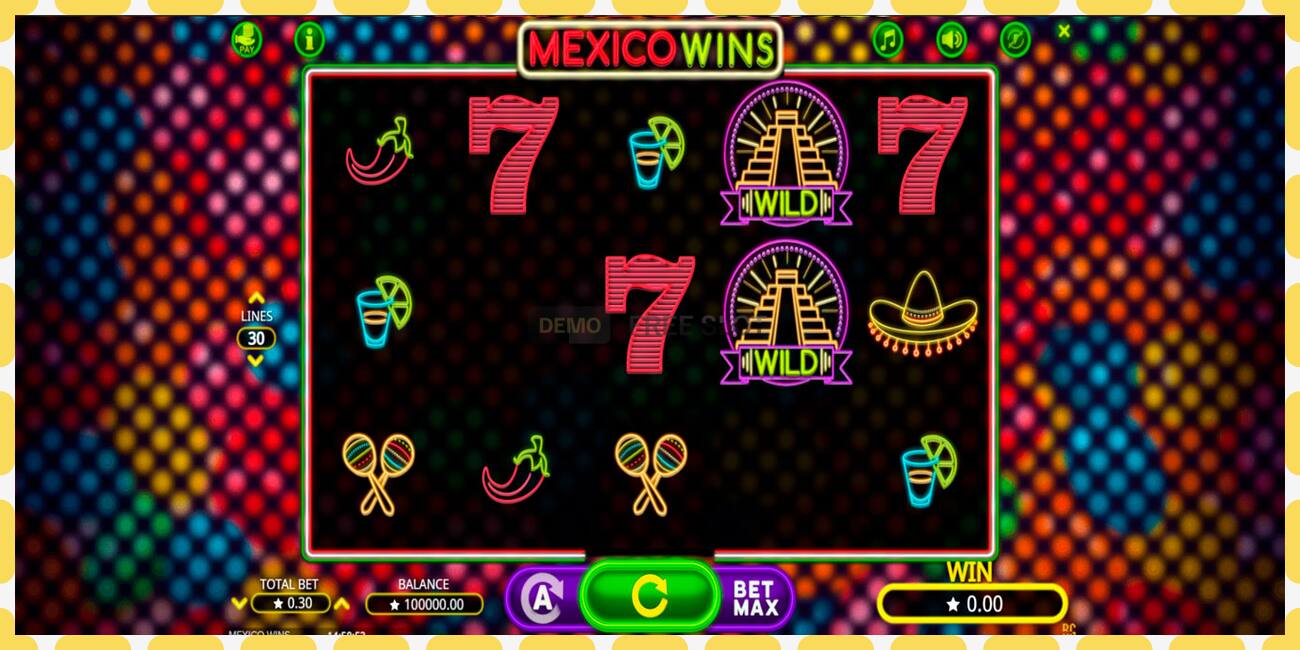 Demo slot Mexico Wins free and without registration, picture - 1